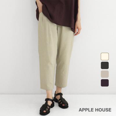 APPLE HOUSE（アップルハウス） セツパンツ コットン リネン : APPLE