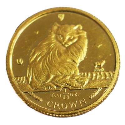 マン島キャット金貨 1/25オンス 1/25oz 締切ら キャットコイン 1995年  