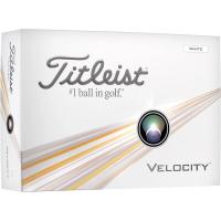タイトリスト VELOCITY (ベロシティ) ボール 2024年モデル ホワイト 1ダース(12個入り) | XPRICE Yahoo!店