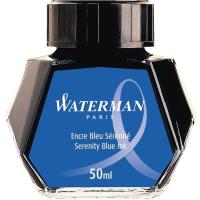 WATERMAN S0110720 ボトルインク セレニティ ブルー(フロリダブルー) 詰替えインク(50ml) | XPRICE Yahoo!店