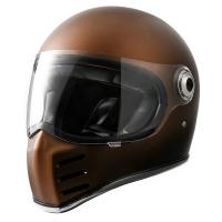 RIDEZ RIDEZ X HELMET MATT BROWN/SOLID EDITION L マットブラック バイク用フルフェイスヘルメット | XPRICE Yahoo!店