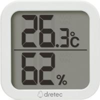 DRETEC O-414WT ホワイト デジタル温湿度計 「クラル」 | XPRICE Yahoo!店