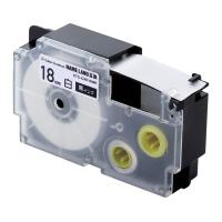カラークリエーション CTC-CXR18WE ネームランド用互換テープ 白 黒文字 8m 18mm幅 | XPRICE Yahoo!店