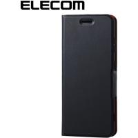 スマホケース ELECOM エレコム PM-BAS4PLFUBK BASIO4 ケース 手帳型 ソフト レザー 薄型 軽量 シンプル マグネットフラップ ブラック | XPRICE Yahoo!店