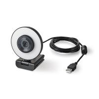 ELECOM UCAM-CX20ABBK ブラック WEBカメラ フルHD 1080P 200万画素 60FPS LEDライト搭載 マイク内蔵 メーカー直送 | XPRICE Yahoo!店