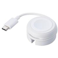 ELECOM MPA-AWMCQWH ホワイト Apple Watch 充電器 ケーブル USB Type-C 23cm 巻取タイプ Apple正規認証品 メーカー直送 | XPRICE Yahoo!店