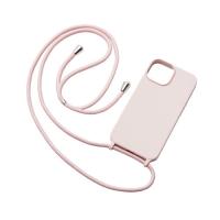 ELECOM PM-A22ASCSSPN ピンク iPhone14/13 ケース カバー シリコン 衝撃吸収 カメラ周り保護 ショルダーストラップ付 メーカー直送 | XPRICE Yahoo!店