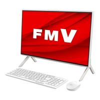 富士通 FMVF60H3W ホワイト ESPRIMO デスクトップパソコン 23.8型 / Win11 Home / DVDスーパーマルチ / Office搭載 | XPRICE Yahoo!店