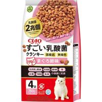 いなばペットフード CIAO すごい乳酸菌クランキー 190g×4袋 子ねこ用 まぐろ節味 | XPRICE Yahoo!店