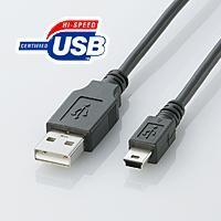 USB2.0ケーブル(mini-Bタイプ) 3.0m U2C-M30BK | XPRICE Yahoo!店