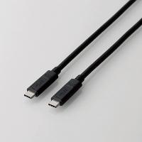 ELECOM MPA-CC13A10NBK ブラック スマートフォン用USBケーブル USB3.1(Gen1)(Type-C-C) 認証品 1.0m | XPRICE Yahoo!店