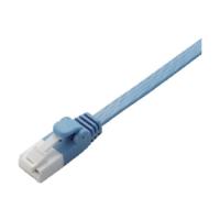 ELECOM LD-GFT/BU10 ブルー ツメ折れ防止フラットLANケーブル(Cat6準拠) 1m | XPRICE Yahoo!店