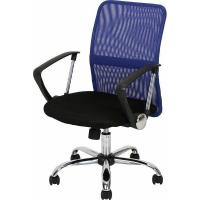 不二貿易 HF-78BL ブルー メッシュバックチェアー メーカー直送 リモートワーク 在宅 テレワーク オフィス | XPRICE Yahoo!店