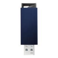 IODATA U3-PSH32G/B USB3.0/2.0対応 ノック式USBメモリー 32GB ブルー | XPRICE Yahoo!店