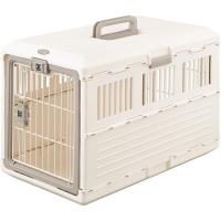 アイリスオーヤマ FC-670 アイボリー 折りたたみペットキャリー メーカー直送 | XPRICE Yahoo!店