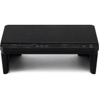 アイリスオーヤマ IHK-WT41S-B ブラック 2口IHコンロスタンド付