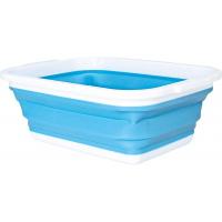 コジット 薄く畳める洗い桶 8.5リットル ブルー | XPRICE Yahoo!店