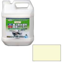 アサヒペン 水性簡易屋上防水塗料専用シーラー 4L (ライトレモン) | XPRICE Yahoo!店