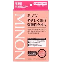 第一三共ヘルスケア ミノン やさしく洗う弱酸性タオル 1枚 | XPRICE Yahoo!店