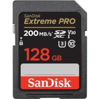SanDisk サンディスク 128GB Extreme PRO SDXC UHS-I メモリーカード - C10、U3、V30、4K UHD、SDカードDigital Cameras - SDSDXXD-128G-GN4IN | apricotgood-store