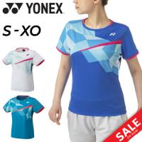 ヨネックス レディース ゲームシャツ(スリム) YONEX 半袖シャツ バドミントン ソフトテニス スポーツウェア Tシャツ 女性用 日本製 涼感 UVカット /20667 | APWORLD