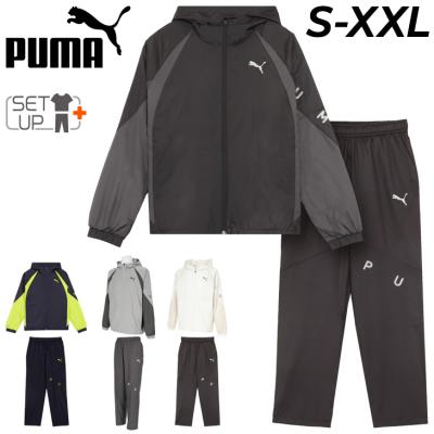 PUMA ウィンドブレーカー ゼブラ柄 セットアップ 上下 ポリエステル素材 526115set_02.jpg