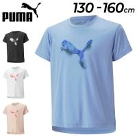 プーマ キッズ 半袖 Tシャツ 女の子 PUMA MODERN SPORTS Tee/ジュニア 130-160cm 子供服 スポーツウェア プリントT 半袖シャツ トップス 子ども 女児 /675797 | APWORLD