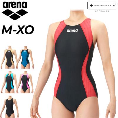 アリーナ 競泳水着 レディース（色：レッド系）｜競泳水着｜水泳