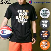 半袖 Tシャツ メンズ チャンピオン Champion/バスケットボール スポーツウェア トレーニング 男性 トップス プリントT 吸汗速乾 抗菌 防臭 練習着 部活/C3-WB320 | APWORLD