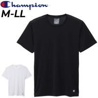 チャンピオン 半袖 Tシャツ メンズ インナーシャツ Champion 丸首 アンダーウェア 吸汗速乾 抗菌防臭 クールダウン 多機能 ストレッチ /CM1EX201【返品不可】 | APWORLD