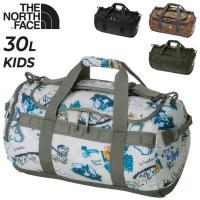 ノースフェイス キッズ ボストンバッグ 30L 子ども用 THE NORTH FACE ナイロンダッフル30 鞄 アウトドア キャンプ 林間学校 旅行 子供 こども かばん/NMJ72353 | APWORLD