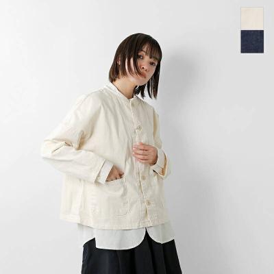 yahoo（HARVESTY／レディースノーカラージャケット）（サイズ（S/M/L