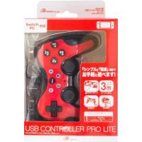 【新品】Switch Answer USBコントローラPro Lite (レッド) | アークオンライン Yahoo!店