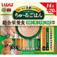 【新品】いなば ちゅ~るごはん 総合栄養食 とりささみバラエティ 14g×20本【犬ウエットフード】 | アークオンライン Yahoo!店