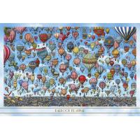 【新品】ジグソーパズル 迷路探偵ピエール 気球の空 1000ピース(50x75cm) | アークオンライン Yahoo!店