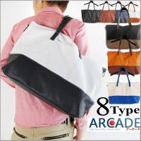 バッグ メンズ 人気 トートバッグ カジュアル 鞄 2WAY PUレザー 革 トート ARCADE - 通販 - PayPayモール