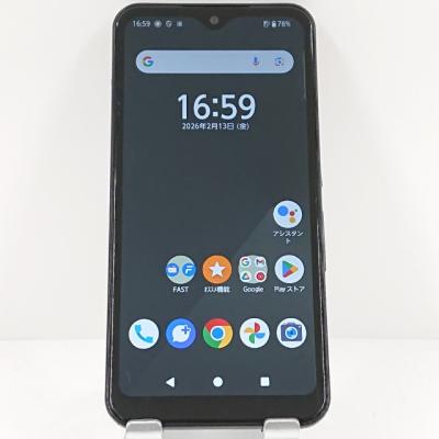 arrows We FCG01 au ブラック 送料無料 即決 本体 c17132 : アーク