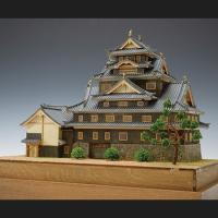 ウッディジョー 木製建築模型 1/150 岡山城 | アークオアシス 2号館 ヤフーショップ