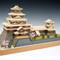 ウッディジョー木製建築模型1/150広島城 | アークオアシス ヤフーショップ