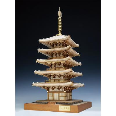 金色 五重塔 置物 約30cm 五重塔 高さ38cm｜置物 銀製 : HIKARI GALLERYヤフー店 - 通販 - Yahoo