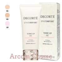 コスメデコルテ サンシェルター マルチ プロテクション トーンアップCC 01・02・10 (日焼け止め乳液・化粧下地)【メール便発送】 * | アーコムコスメ Yahoo!店