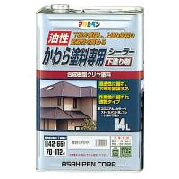 油性かわら塗料専用シーラー 14L 透明(クリヤ) 取寄品 アサヒペン 401571 | 大工道具・金物の専門通販アルデ