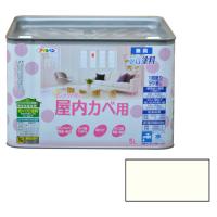 NEW水性インテリアカラー屋内カベ 5L ミルキーホワイト 取寄品 アサヒペン 466174 | 大工道具・金物の専門通販アルデ