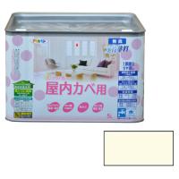 NEW水性インテリアカラー屋内カベ 5L アイボリー 取寄品 アサヒペン 466181 | 大工道具・金物の専門通販アルデ