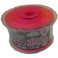 リール巻ナイロン水糸 細 ピンク 0.5mm×500m ビッグマン LE-170 | 大工道具・金物の専門通販アルデ