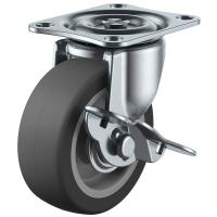 G-S型 自在車・ストッパー付 38mm エラストマー ※取寄品 ユーエイキャスター G-38ELS | 大工道具・金物の専門通販アルデ