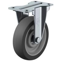 サイレンスキャスター(軽荷重用) 固定車 65mm エラストマー ※受注生産品 ユーエイキャスター ER-65ELSBH83 | 大工道具・金物の専門通販アルデ