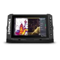 Lowrance (ローランス) Elite FS 9 魚群探知機 (トランスデューサー