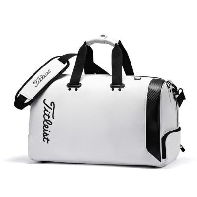 Titleist ゴルフ ボストンバッグ（色：ホワイト系）｜ゴルフ用バッグ