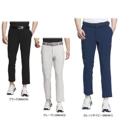adidas ゴルフ メンズパンツ（色：ネイビー系）｜メンズウエア
